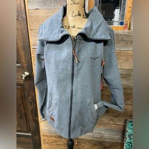 New kimes auger fleece charcoal